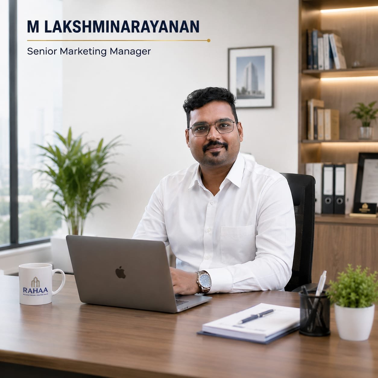 M Lakshminarayanan, Senior Marketing Manager at RAHAA